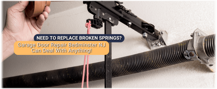Broken Garage Door Spring Bedminster NJ